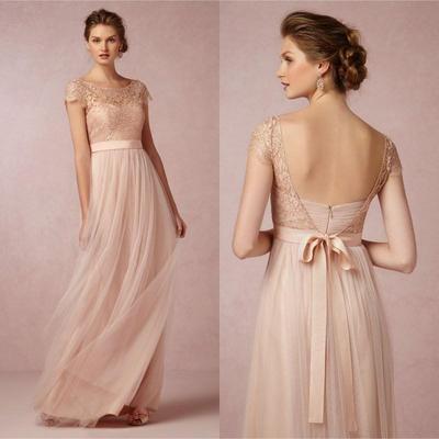 Cap Sleeve Bridesmaid Dresses