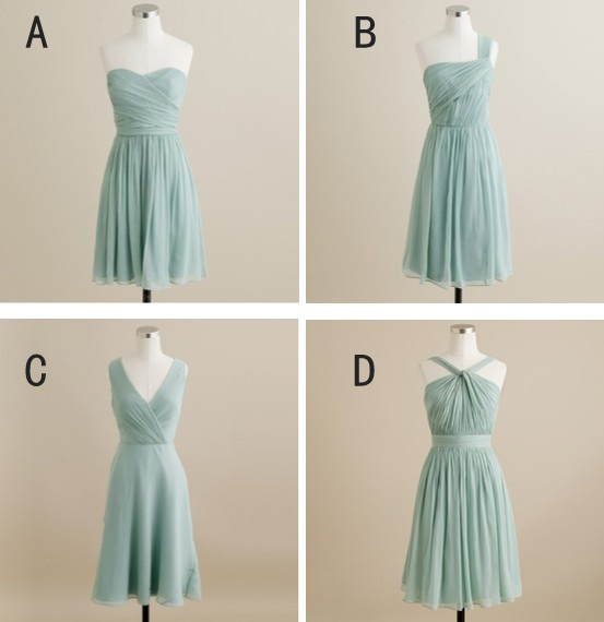 Sale Green Bridesmaid Dress