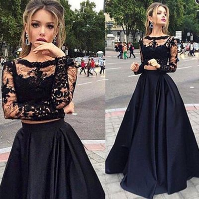 long sleeve junior formal dresses