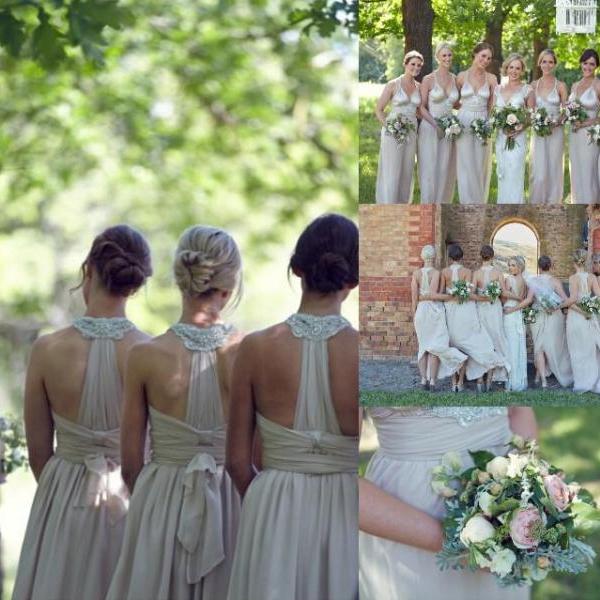unique bridesmaid gowns